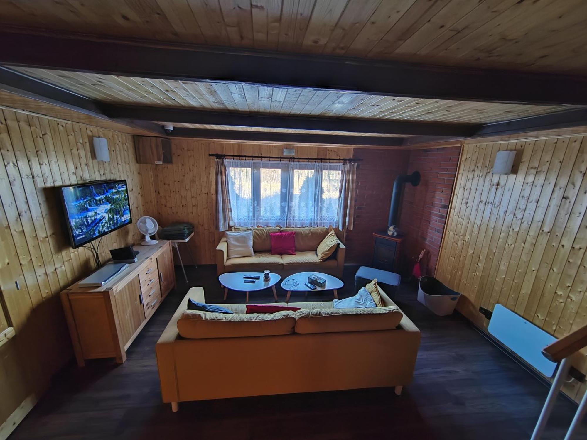 Chata Osmicka Zlaté Hory Esterno foto